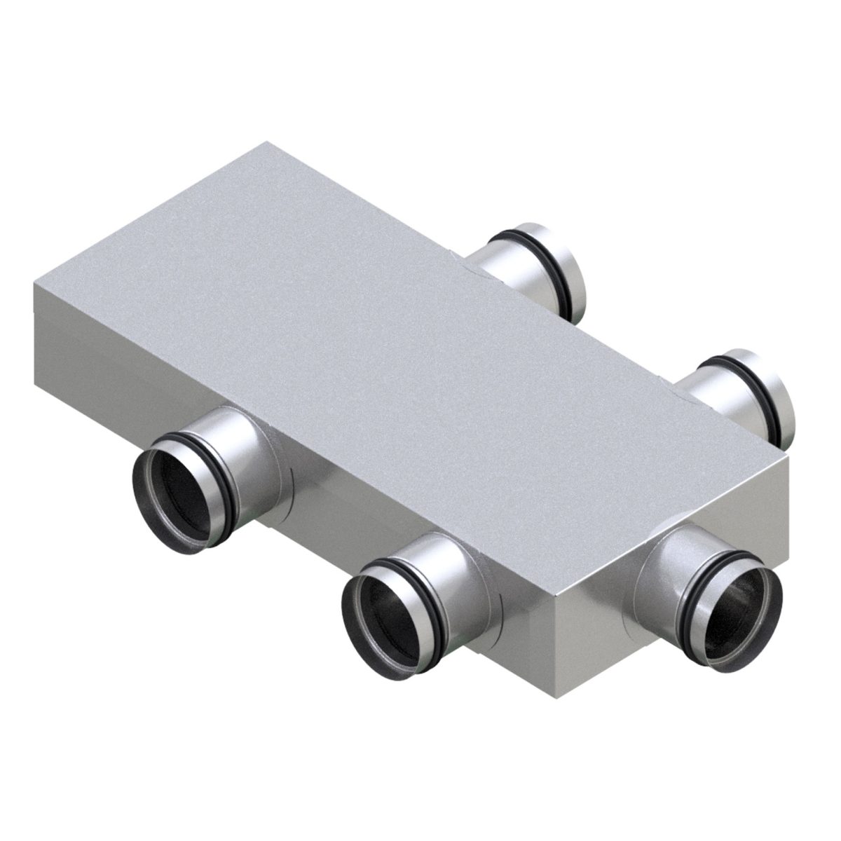 R-Vent Instort Hybrid – verdeelbox 4x uitgang